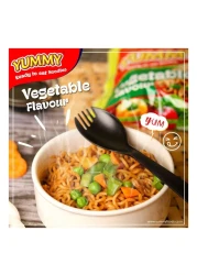 يامي نودلز رامين بنكهة الخضروات اللذيذة 107 غرام حزمة من 5