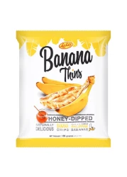 Leslie's Thins Honey-Dipped Banana Chips,100g
