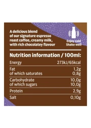 Starbucks Frappuccino Creamy Mocha Delight Coffee Drink, 250ml