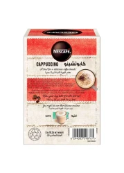 نسكافيه كابتشينو مزيج قهوة رغوية بالشوكولاته حزمة 19.3 غرام من 5