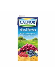 لاكنور عصير توت مشكل بدون سكر مضاف 1 لتر حزمة من 2