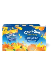 Capri-Sun Fruit Crush 100% Mango Fruit Juice 200ml Pack of 10