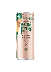 ميزون بوغيي فور أفر مشروب فوار بنكهة الخوخ علبة رفيعة 250 ملل، عبوة من 10 قطع