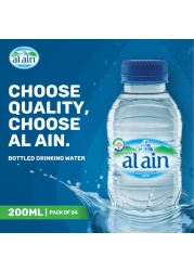 Al Ain Bottled Drinking Water 200ml Pack of 24