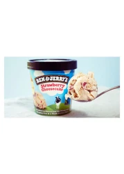 Ben &amp; Jerry's Ice Strawberry Cheesecake 473ml