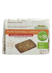 ميستيماشر خبز شوفان بالجزر الطبيعي النقي 300 غرام