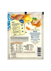 نور شوربة بالدجاج والنودلز مع الزنجبيل والكركم، 60 غرام، حزمة من 4 قطع