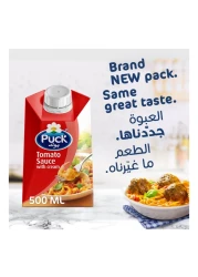 Puck Tomato Sauce With Cream, 500ml