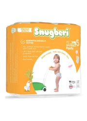 سنوغبيري حفاض سروال مقاس كبير جدًا 5 حتى وزن 11-18 كغ 22 حفاض