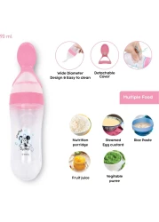 Disney Minnie Mouse Silicone Baby Food Dispensing Spoon Multicolour 90ml