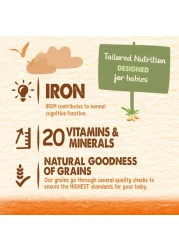 نستله سيريلاك حبوب أطفال، قمح وفواكه من 6 أشهر، 1 كغ