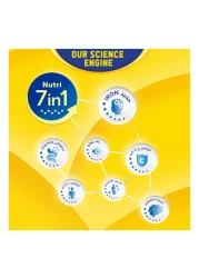 بيبيلاك جونيور نيوتري 7 في 1 تركيبة حليب للأطفال في مرحلة النمو، بنكهة الفانيليا، المرحلة 3، من 1 إلى 3 سنوات، 800 غرام