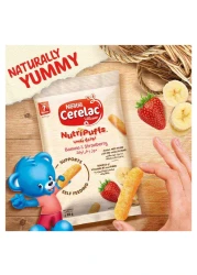 نستله سيريلاك نوتريبفس، موز وفراولة، من عمر 7 أشهر، 28 جرام