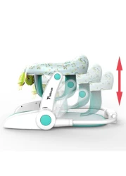 TEKNUM Baby Portable Dining Feeding Chair and Recliner Activity Chair - Green