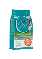 Purina One Indoor Advantage with Chicken Cat Food, 1 Years and above, 1.2kg
