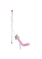 Les Filous Plush Ball Wand Toy For Cats