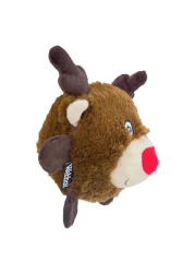 ويب بوكس ​​فيستيف لعبة للحيوانات الأليفة بشخصية حيوان الرنة بشكل مستدير