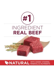 بورينا وان لقيمات بنكهة لحم البقر والأرز، طعام للكلاب، 1.81 كغ
