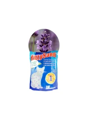 كيس من 3 قطع - رمل قطط طبيعي 100% برائحة اللافندر، مصنوع من كريستال السيليكا عالي الجودة، سعة 3.8 لتر