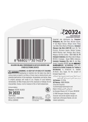 Energizer Lithium Batteries 3V (2032) - Pack of 4