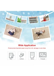 ورق حماية 3.1 مل 100 قطعة من جينريك-A4