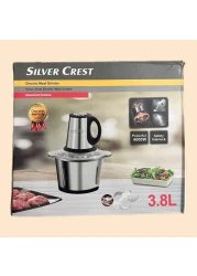 Fitto Electric Meat Grinder 3.8L – High-Power Food Processor for Grinding Meat, Sausages, Vegetables, and More – Stainless Steel Blades, Easy to Use, Ideal for Home Kitchens