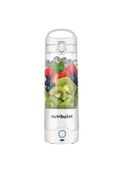 نيوتري بليت خلاط محمول مع غطاء ذو مقبض NB-PB475W - أبيض 475 ملل