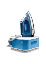 Braun CareStyle Compact Pro Steam Generator Iron IS 2565 Blue And White 2400W