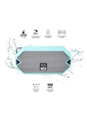 Altec Lansing HydraMini Waterproof Wireless Bluetooth Speaker IMW1000 Mint