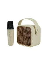 RADALIFESTYLE JOY MULIFUNCTION WIRELESS STEREO SPEAKER WITH MIC(IVORY)