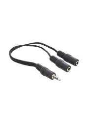 Sandberg 2-In-1 Mini Jack Splitter Blue