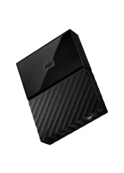 دبليو دي هارد ديسك خارجي محمول ماي باسبورت، 2 تيرابايت - اسود