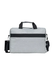 VIPTOUR Laptop Bag, Premium 16 Inch With Multiple Compartments, Padded Shoulder Strap Silver