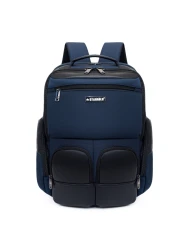 STARGOLD 17" Backpack With Front Pocket, Anti-Theft Compartment, USB Port, Trolley Webbing, Dual Side Pockets And Laptop Compartment
