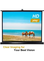 شاشة عرض عامة مقاس 100 بوصة مع حامل ثلاثي الأرجل 4:3 شاشة عرض محمولة 4 كيه شاشة عرض ثلاثية الأبعاد لأفلام العرض للاستخدام المنزلي والمكتب الداخلي والخارجي