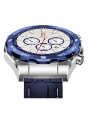 Swiss Military Dom 3 Smartwatch GPS Blue and Victor 4 Truly Wireless Bluetooth In-Ear Earbuds Black with Replacement Straps