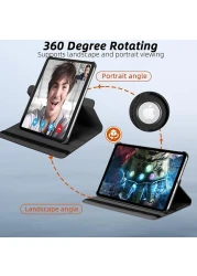 MobiStore Case for iPad 10th Generation 10.9 Inch 2022 Released Model Number: A2696 A2757 A2777-360 Degree Rotating Protective Stand Cover&nbsp;Black