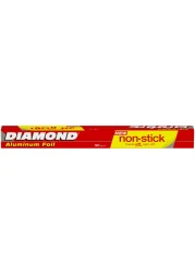 Diamond Aluminium Non-Stick Foil Silver 30sqft