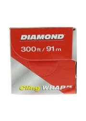 Diamond Cling Wrap Clear 300sqft