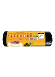 Enviro Guard 60 Gallon Biodegradable Garbage Bag XL Black 20 Garbage Bags