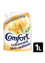 كومفورت بلسم أقمشة زهر العسل المركز أبيض 1 لتر .