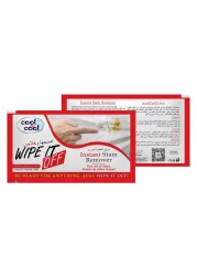 Cool &amp; Cool Wipe It Off Instant Stain Remover Wipes 12 Wipes