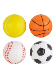 كيدزبرو بوكيت موني كرة ناعمة - متعدد الألوان - طقم من 4