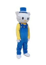 Funny Cartoon Hello Kitty Plush Character Costume