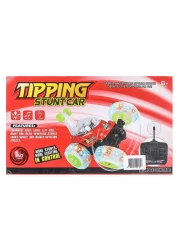 Great Universe Remote Control Car BPC Cyclone Dance Music Tipping Stunt Car 9802 Red