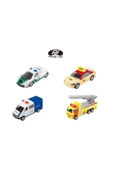 Power Joy 1:43 Dubai City RC Car Set Multicolour Pack of 4