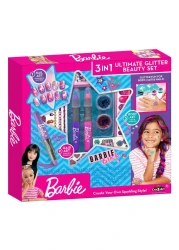 كريزارت باربي مجموعة 3 في 1 طقم الجمال البراق