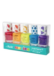 بينكا شوش! فروتوبيا مجموعة طلاء الأظافر المائي 8 ملل 5 قطع