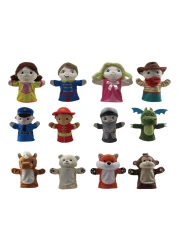 Hk Hand Puppets Multicolour 25cm