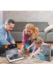 كتاب احجية الفضاء المغناطيسي للاطفال